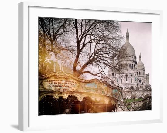 Instants of Series - Sacre-Cœur Basilica - Paris, France-Philippe Hugonnard-Framed Photographic Print