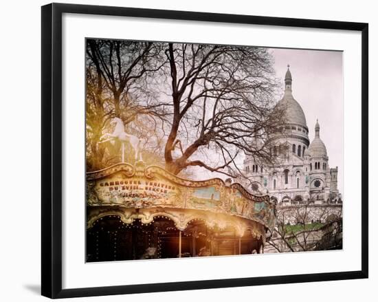 Instants of Series - Sacre-Cœur Basilica - Paris, France-Philippe Hugonnard-Framed Photographic Print