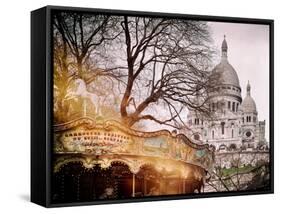 Instants of Series - Sacre-Cœur Basilica - Paris, France-Philippe Hugonnard-Framed Stretched Canvas