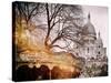 Instants of Series - Sacre-Cœur Basilica - Paris, France-Philippe Hugonnard-Stretched Canvas