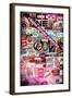 Instants of Series - Urban Stickers - Street Art US - Key West - Miami-Philippe Hugonnard-Framed Photographic Print