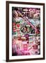 Instants of Series - Urban Stickers - Street Art US - Key West - Miami-Philippe Hugonnard-Framed Photographic Print