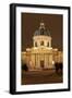 Institut de France, coupole, Academie Francaise, College des Quatre-Nations in Paris-Gilles Targat-Framed Photographic Print