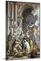 Institution of the Eucharist-Giovanni Battista Tiepolo-Mounted Art Print