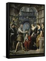 Institution of the Regency-Peter Paul Rubens-Framed Stretched Canvas