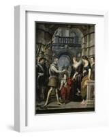 Institution of the Regency-Peter Paul Rubens-Framed Giclee Print