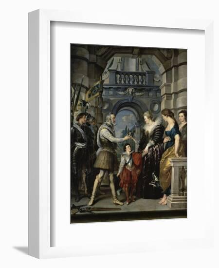 Institution of the Regency-Peter Paul Rubens-Framed Giclee Print