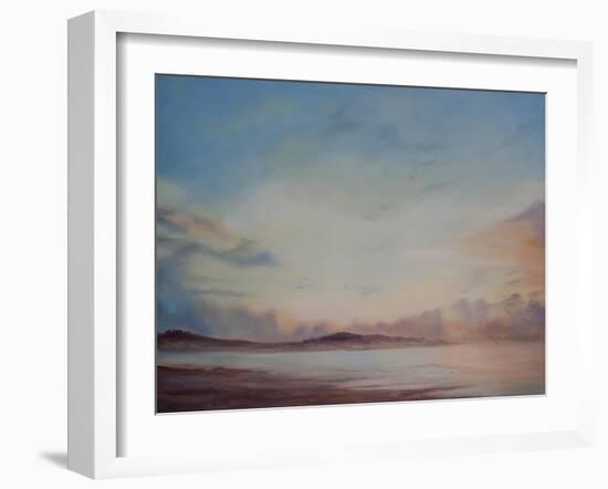 Instow Beach, Separation of the tide, 2014-Antonia Myatt-Framed Giclee Print