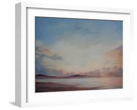 Instow Beach, Separation of the tide, 2014-Antonia Myatt-Framed Giclee Print