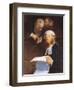 Instructing the Lawyer-Walter Jenks Morgan-Framed Giclee Print