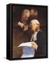 Instructing the Lawyer-Walter Jenks Morgan-Framed Stretched Canvas