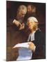 Instructing the Lawyer-Walter Jenks Morgan-Mounted Giclee Print