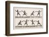 Instruction in the Art of Fencing. 2 of 9-null-Framed Photographic Print