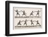 Instruction in the Art of Fencing. 2 of 9-null-Framed Photographic Print