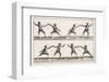 Instruction in the Art of Fencing. 2 of 9-null-Framed Photographic Print