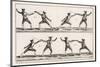 Instruction in the Art of Fencing. 2 of 9-null-Mounted Photographic Print