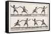 Instruction in the Art of Fencing. 2 of 9-null-Framed Stretched Canvas