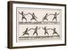 Instruction in the Art of Fencing. 2 of 9-null-Framed Photographic Print