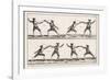 Instruction in the Art of Fencing. 2 of 9-null-Framed Photographic Print