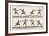 Instruction in the Art of Fencing. 2 of 9-null-Framed Photographic Print