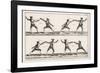 Instruction in the Art of Fencing. 2 of 9-null-Framed Photographic Print