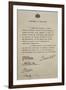 Instrument of Abdication, 10th December 1936-null-Framed Giclee Print