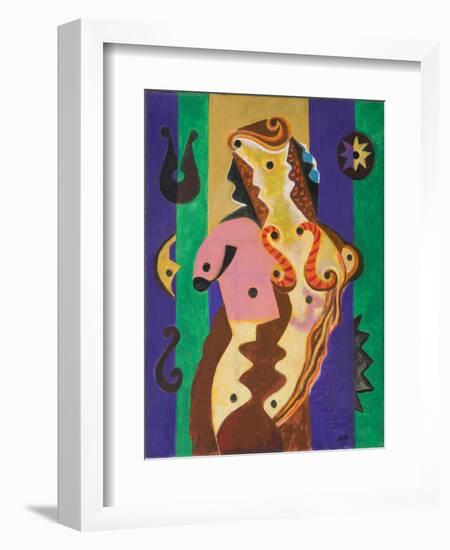 Instrumental Nude, 1981-Eileen Agar-Framed Giclee Print