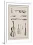 Instruments Played with a Bow, from the Encyclopedia of Denis Diderot-Robert Benard-Framed Giclee Print