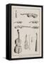 Instruments Played with a Bow, from the Encyclopedia of Denis Diderot-Robert Benard-Framed Stretched Canvas