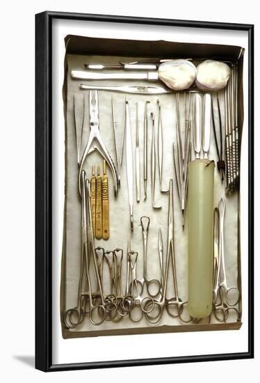 Instruments Used In Orthopedic Surgery-Tim Vernon-Framed Photographic Print