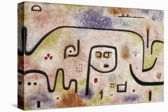 Insula Dulcamara-Paul Klee-Stretched Canvas