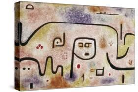 Insula Dulcamara-Paul Klee-Stretched Canvas
