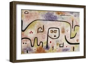 Insula Dulcamara-Paul Klee-Framed Art Print