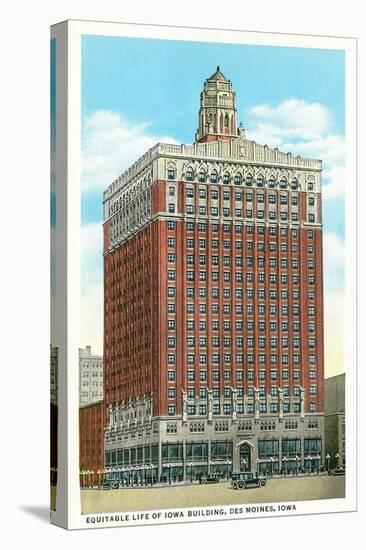 Insurance Building, Des Moines, Iowa-null-Stretched Canvas