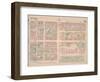 Insurance Map of the City of Philadelphia; Volume 2, Plate15, 1887-Ernest Hexamer-Framed Giclee Print