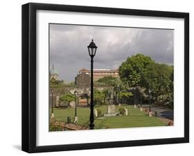 Intamuros City, Overview from the Fort Santiago, Manila, the Philippines, Southeast Asia-De Mann Jean-Pierre-Framed Photographic Print