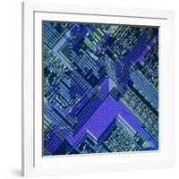 Integrated Circuit-null-Framed Photographic Print