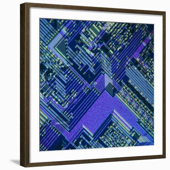 Integrated Circuit-null-Framed Photographic Print