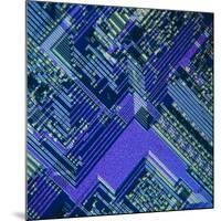 Integrated Circuit-null-Mounted Photographic Print