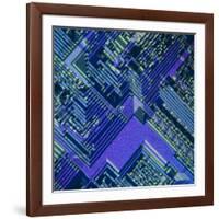 Integrated Circuit-null-Framed Photographic Print