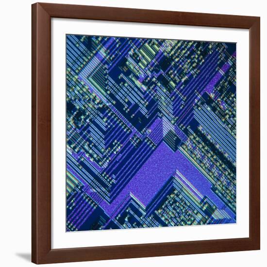 Integrated Circuit-null-Framed Photographic Print