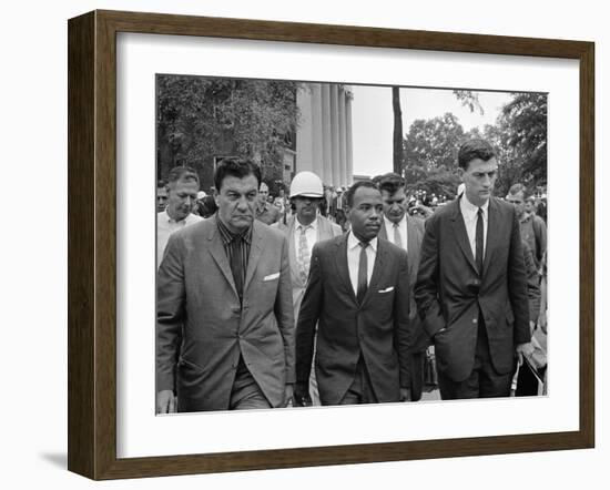 Integration at Ole Miss-Marion S^ Trikosko-Framed Photo