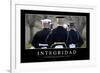 Integridad. Cita Inspiradora Y Póster Motivacional-null-Framed Photographic Print