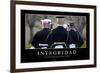 Integridad. Cita Inspiradora Y Póster Motivacional-null-Framed Photographic Print