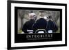 Integrität: Motivationsposter Mit Inspirierendem Zitat-null-Framed Photographic Print