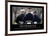 Intégrité: Citation Et Affiche D'Inspiration Et Motivation-null-Framed Photographic Print