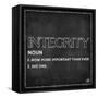 Integrity final-ALI Chris-Framed Stretched Canvas