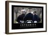 Integrity: Inspirational Quote and Motivational Poster-null-Framed Photographic Print