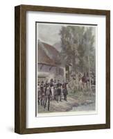 Intelligence Officers-Jean-Baptiste Edouard Detaille-Framed Giclee Print