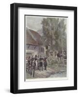 Intelligence Officers-Jean-Baptiste Edouard Detaille-Framed Giclee Print